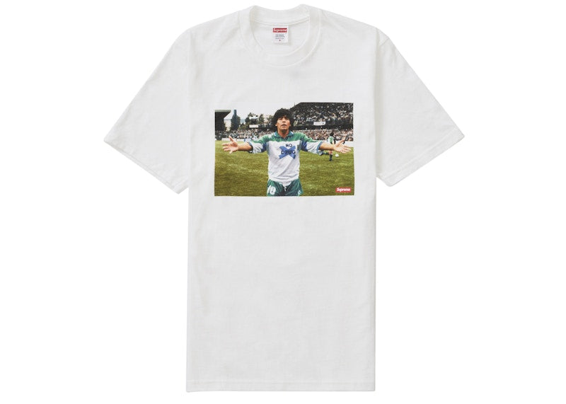 Supreme Maradona Tee White