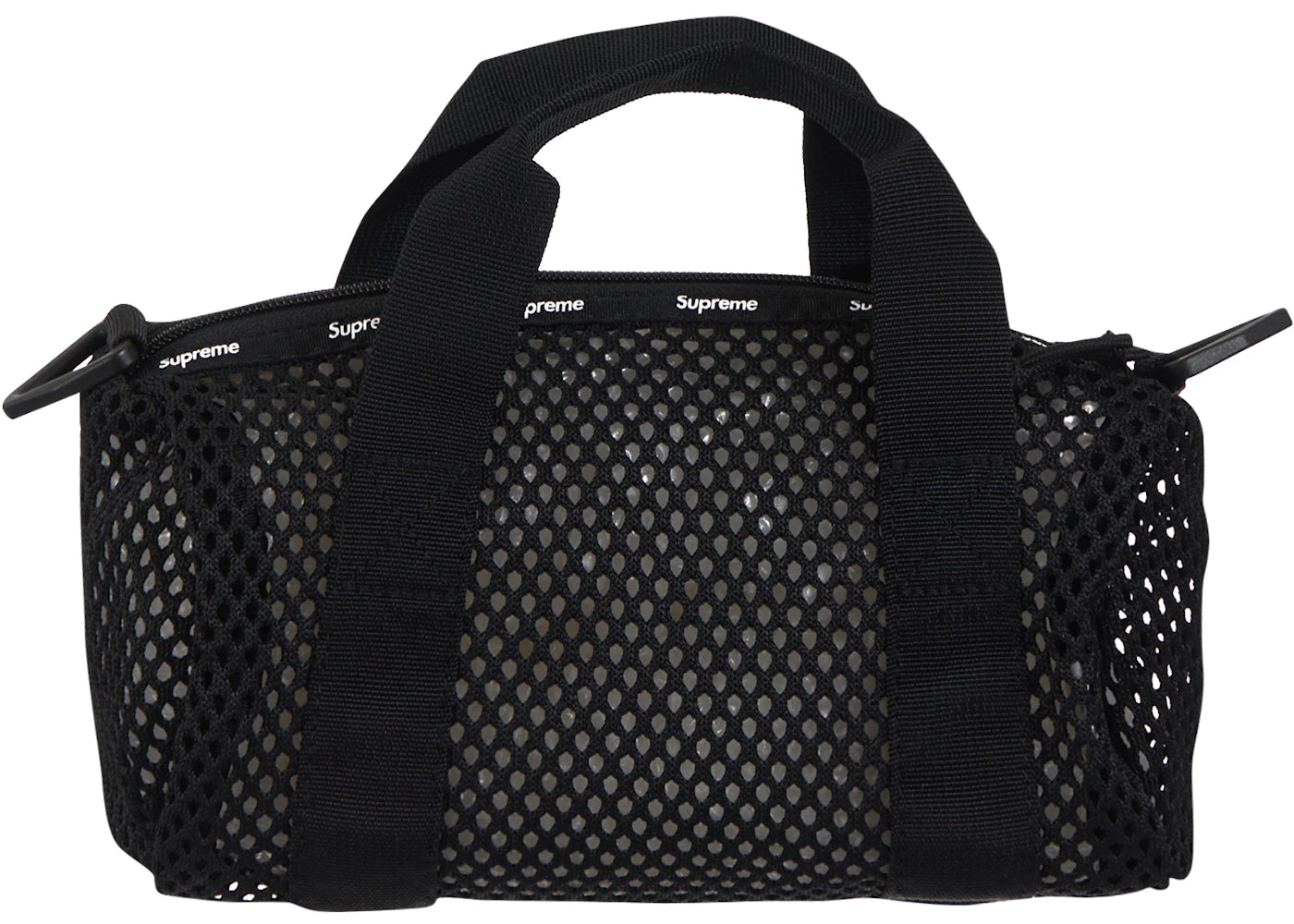 Supreme Mesh Mini Duffle Bag Black