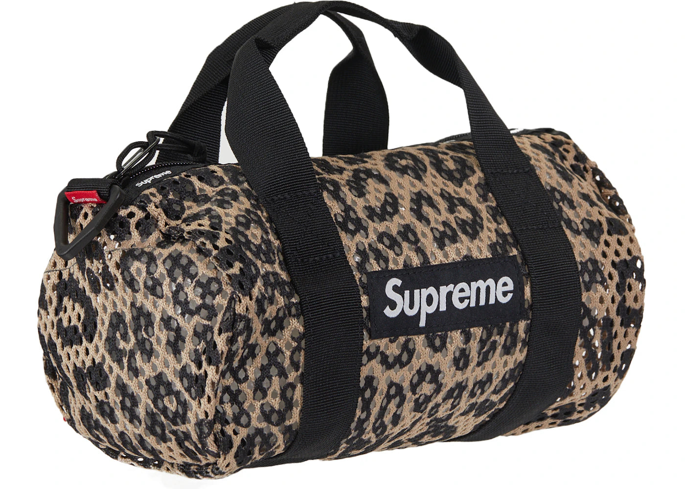 Supreme Mesh Mini Duffle Bag Leopard