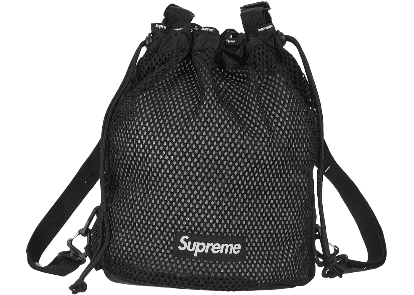 Supreme Mesh Small Backpack 美品 Supreme Mesh Small Backpack Supreme Mesh Small Backpack Black One Size