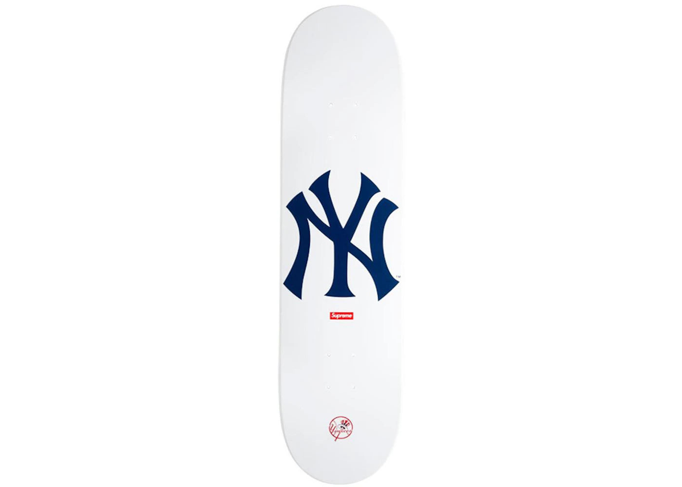 Supreme New York Yankees Skateboard Deck White – Kicks Machine Supreme New York Yankees Skateboard Deck White – Kicks Machine