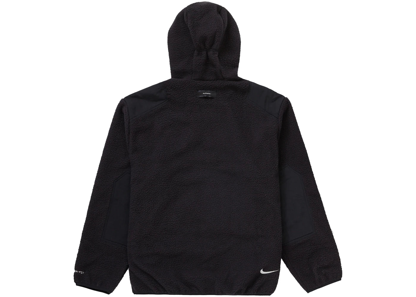 supreme nike acg fleece pullover black
