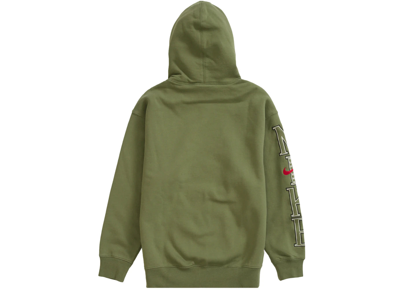 supreme nike hooded sweatshirt olive