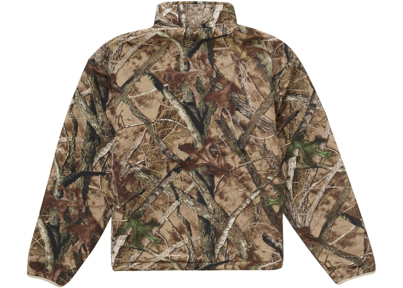 supreme polartec shearling reversible pullover (fw24) truetimber htc fall camo