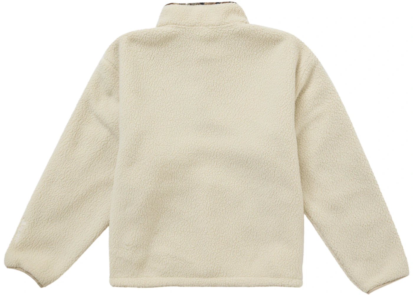 supreme polartec shearling reversible pullover (fw24) truetimber htc fall camo
