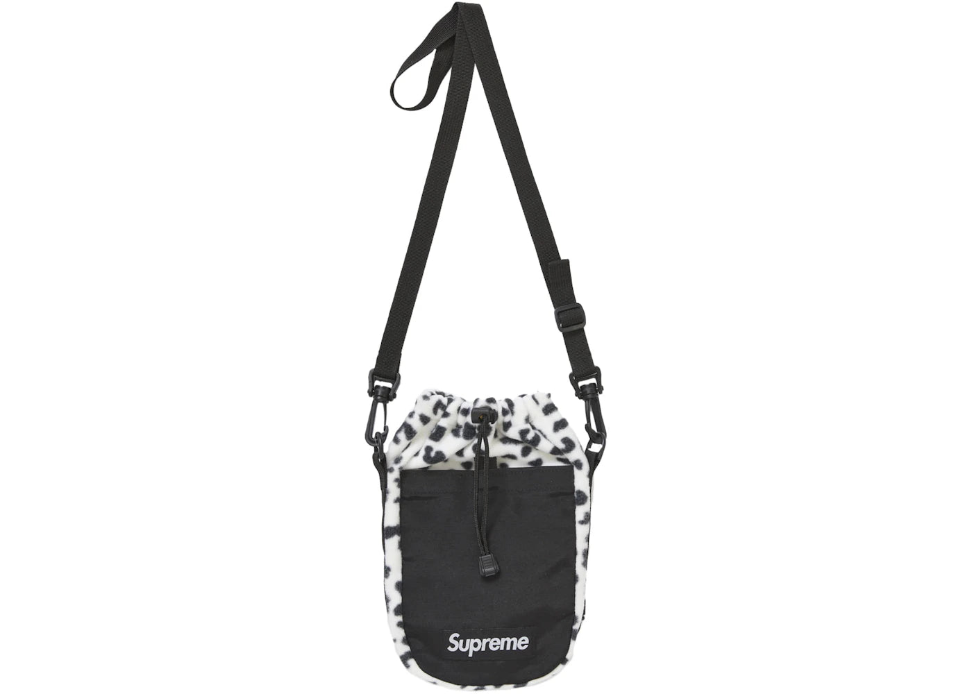 Supreme Polartec Sling Bag Leopard