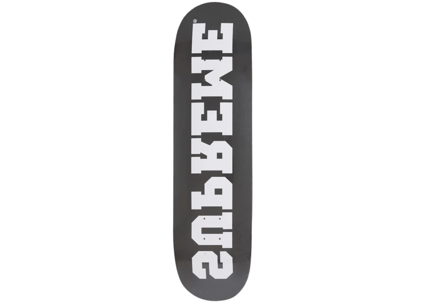 Supreme Reverse Skateboard Deck Black