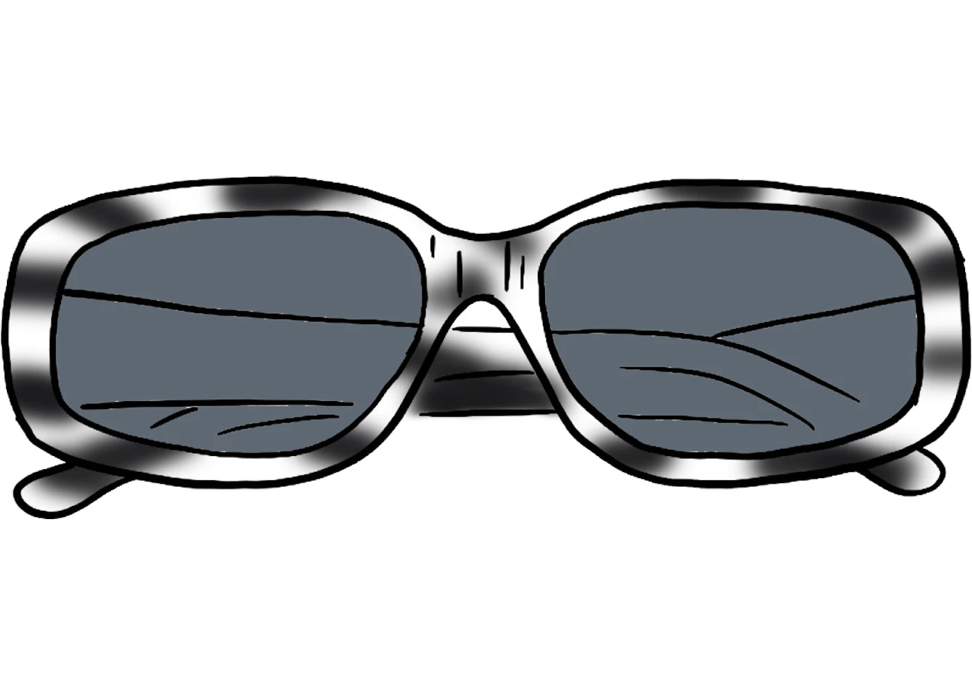 Supreme Royce Sunglasses Zebra