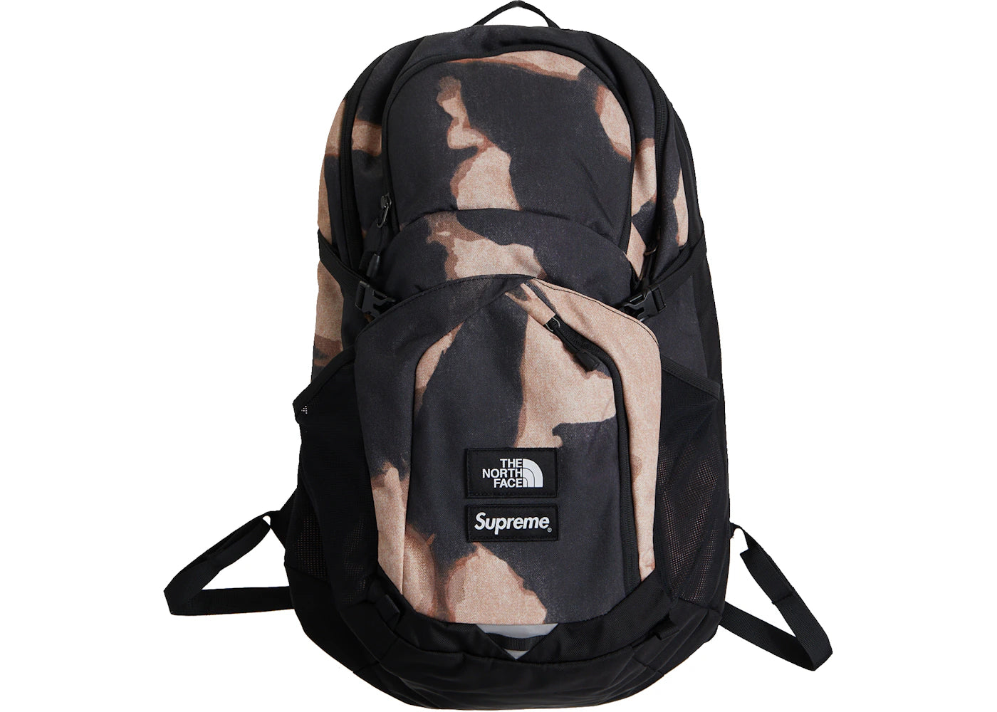 バッグ Supreme The North Face Bleached Backpack Supreme The North Face Bleached Denim Print Pocono Backpack (FW21