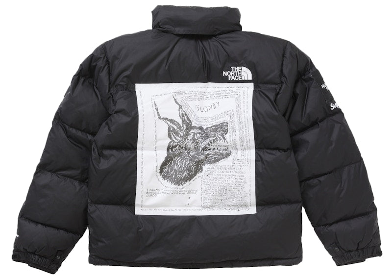 Supreme The North Face Nuptse Jacket Black
