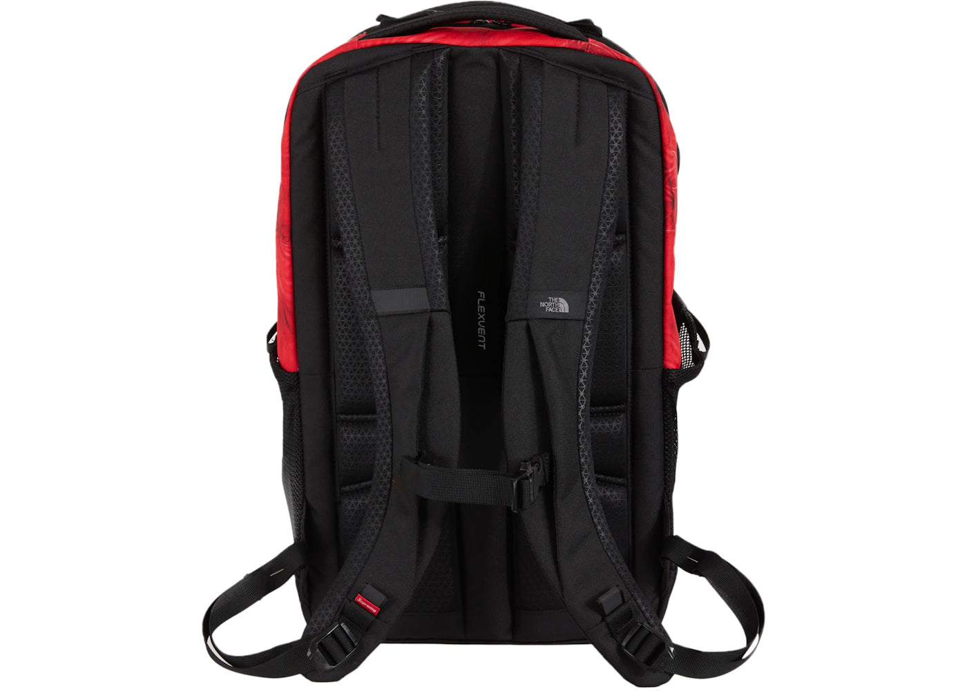 supreme the north face printed borealis trompe l'oeil backpack red