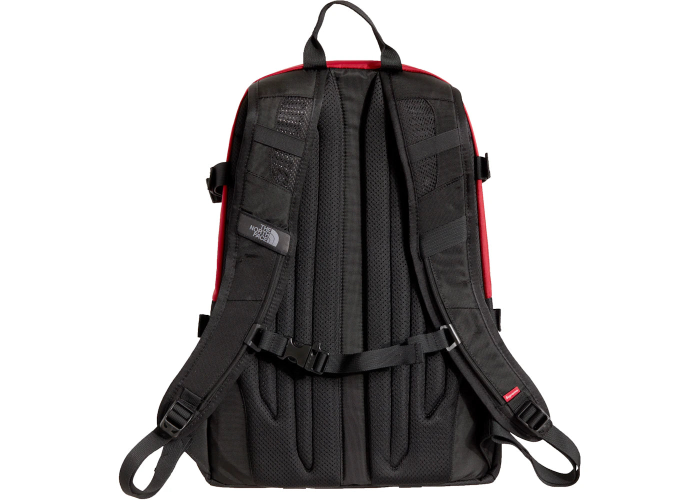 supreme the north face s logo expedition backpack red