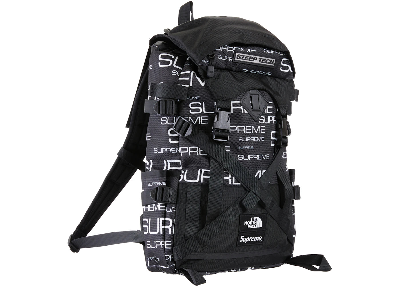 supreme the north face steep tech backpack (fw21) black