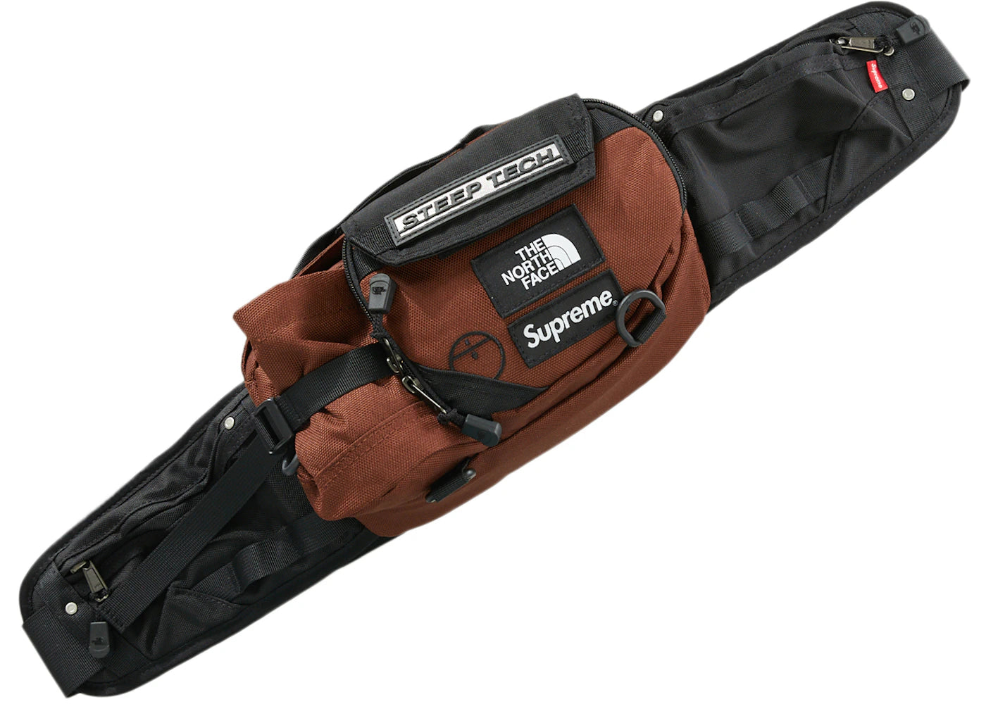 Supreme The North Face Steep Tech Waist Bag Brown