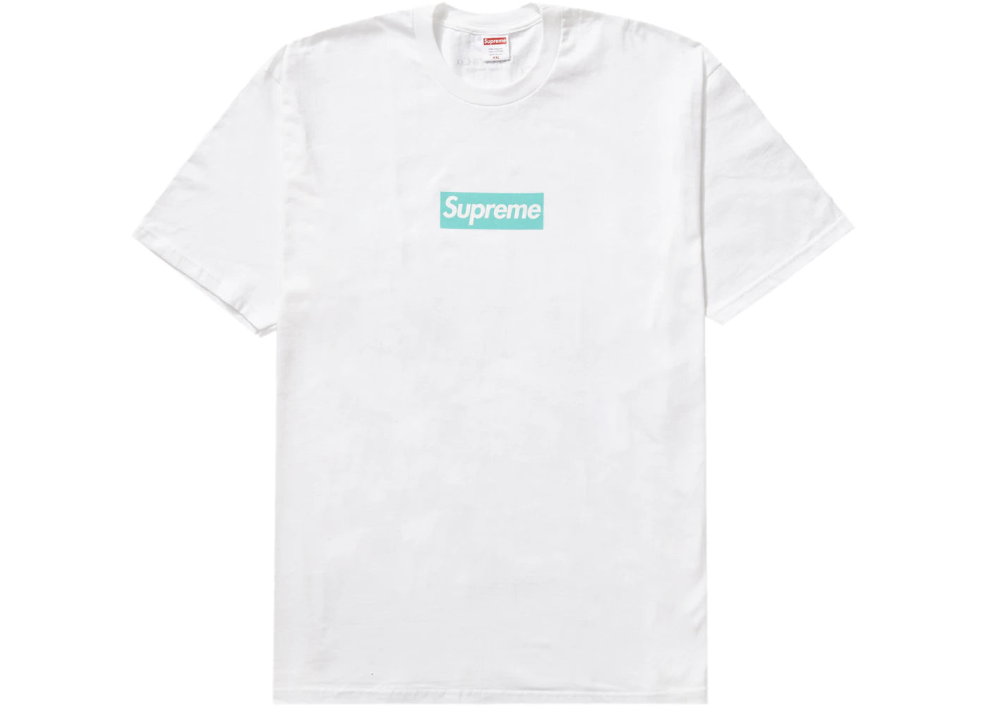 supreme tiffany & co. box logo tee white