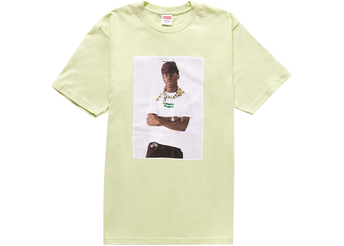 supreme tyler the creator tee pale mint