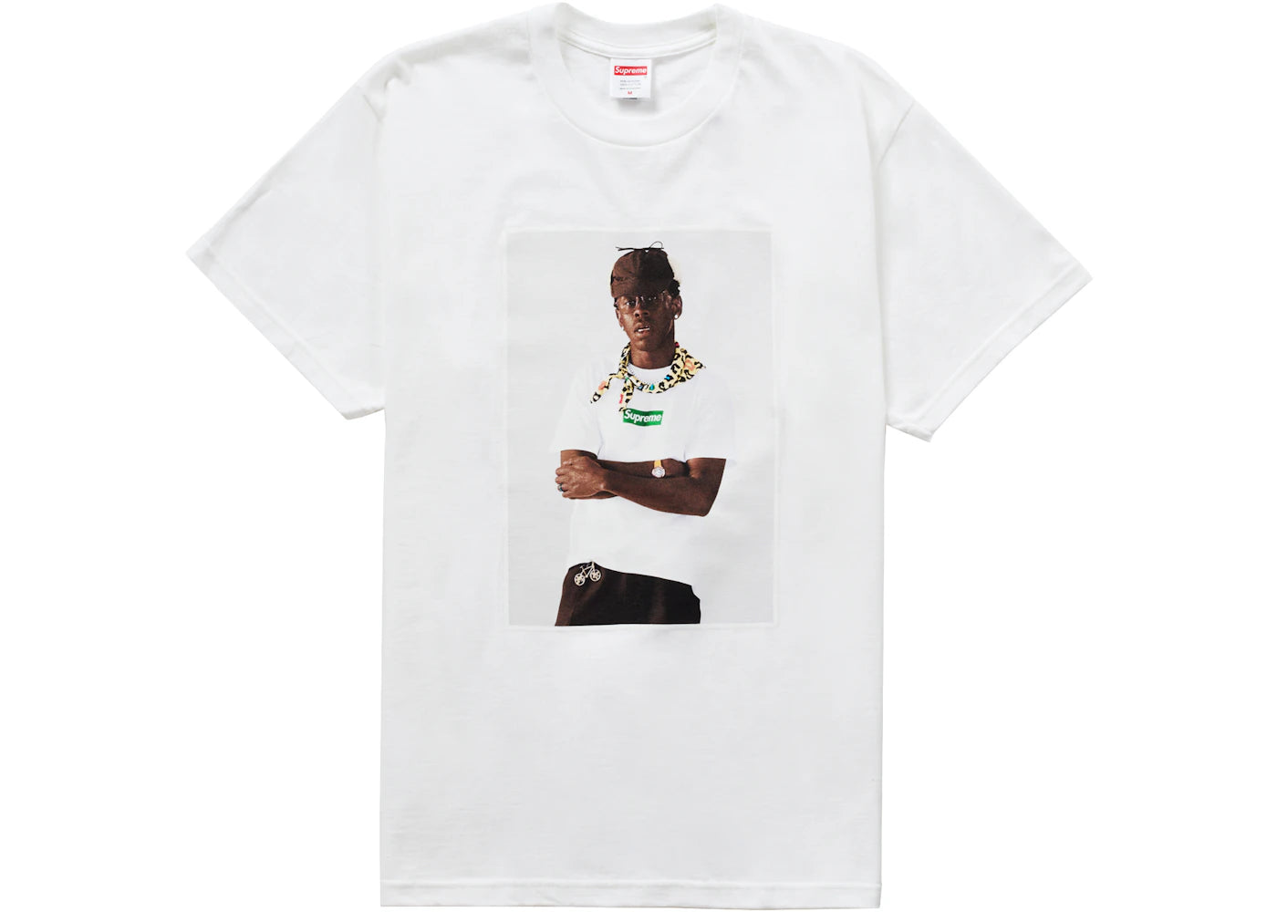 supreme tyler the creator tee white