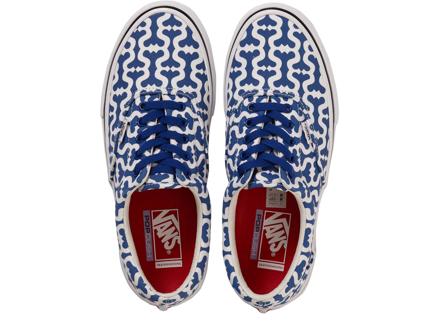 vans skate era supreme monogram s logo royal