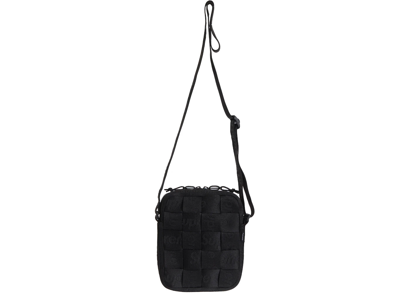 Supreme Woven Shoulder Bag Black