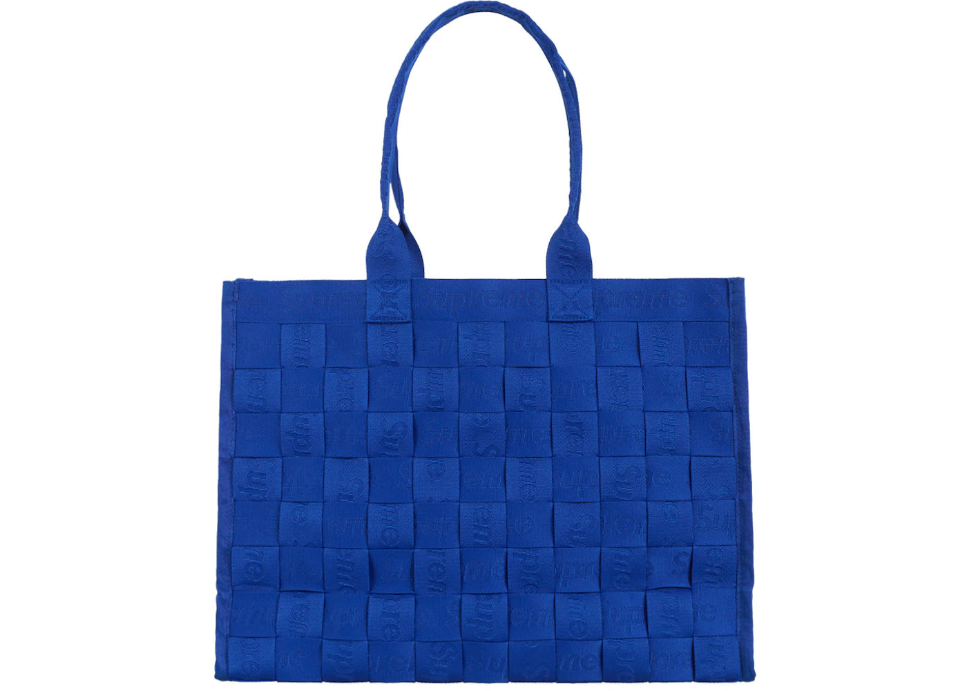 Supreme Woven Tote Royal