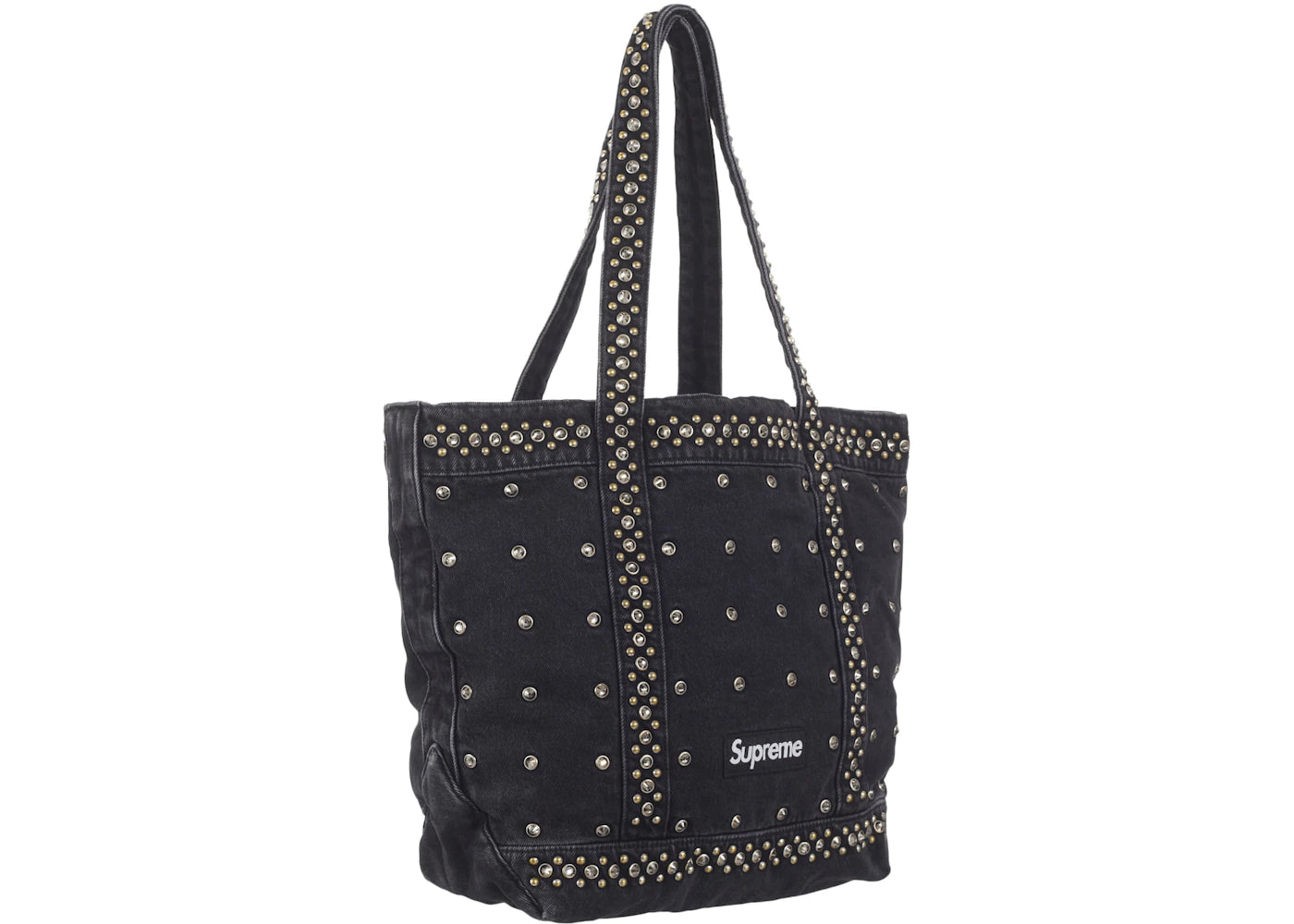 Supreme B.B. Simon Denim Tote Bag Black