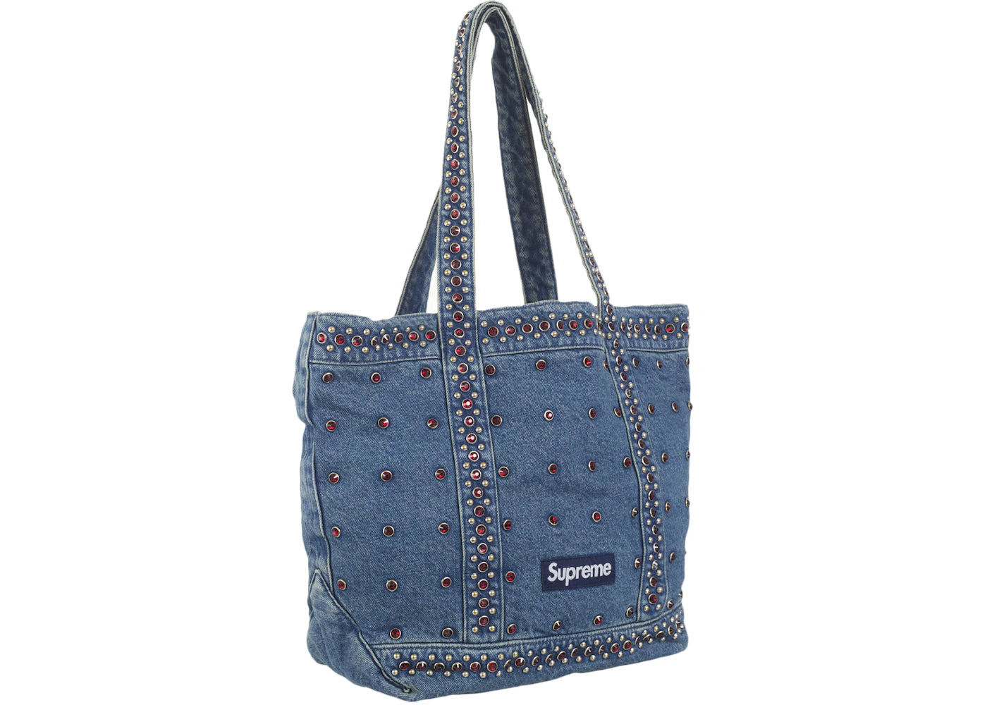 Supreme B.B. Simon Denim Tote Bag Washed Indigo