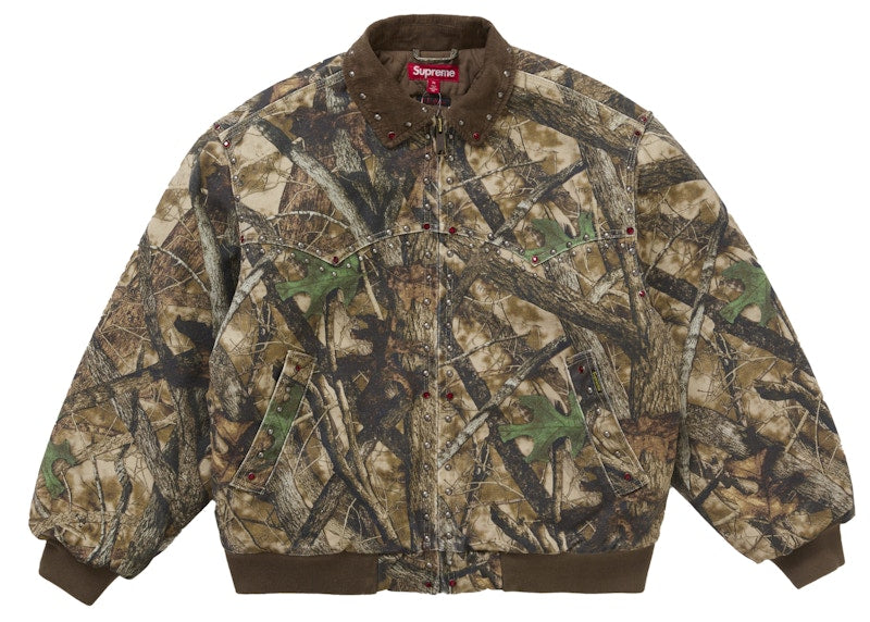 Supreme B.B. Simon Studded Work Jacket Truetimber Htc Fall Camo