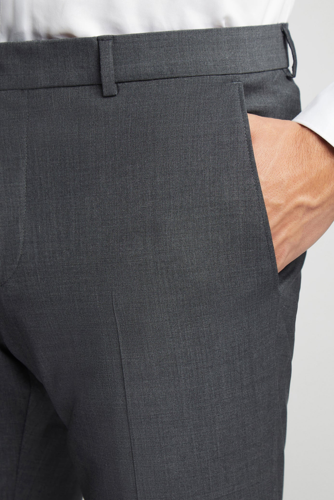 Ted Baker Panama Wool Blend Slim Fit Suit Trousers