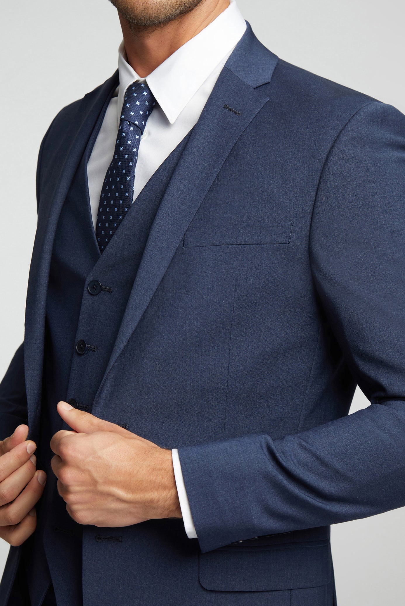Ted Baker Panama Wool Blend Slim Fit Suit Jacket