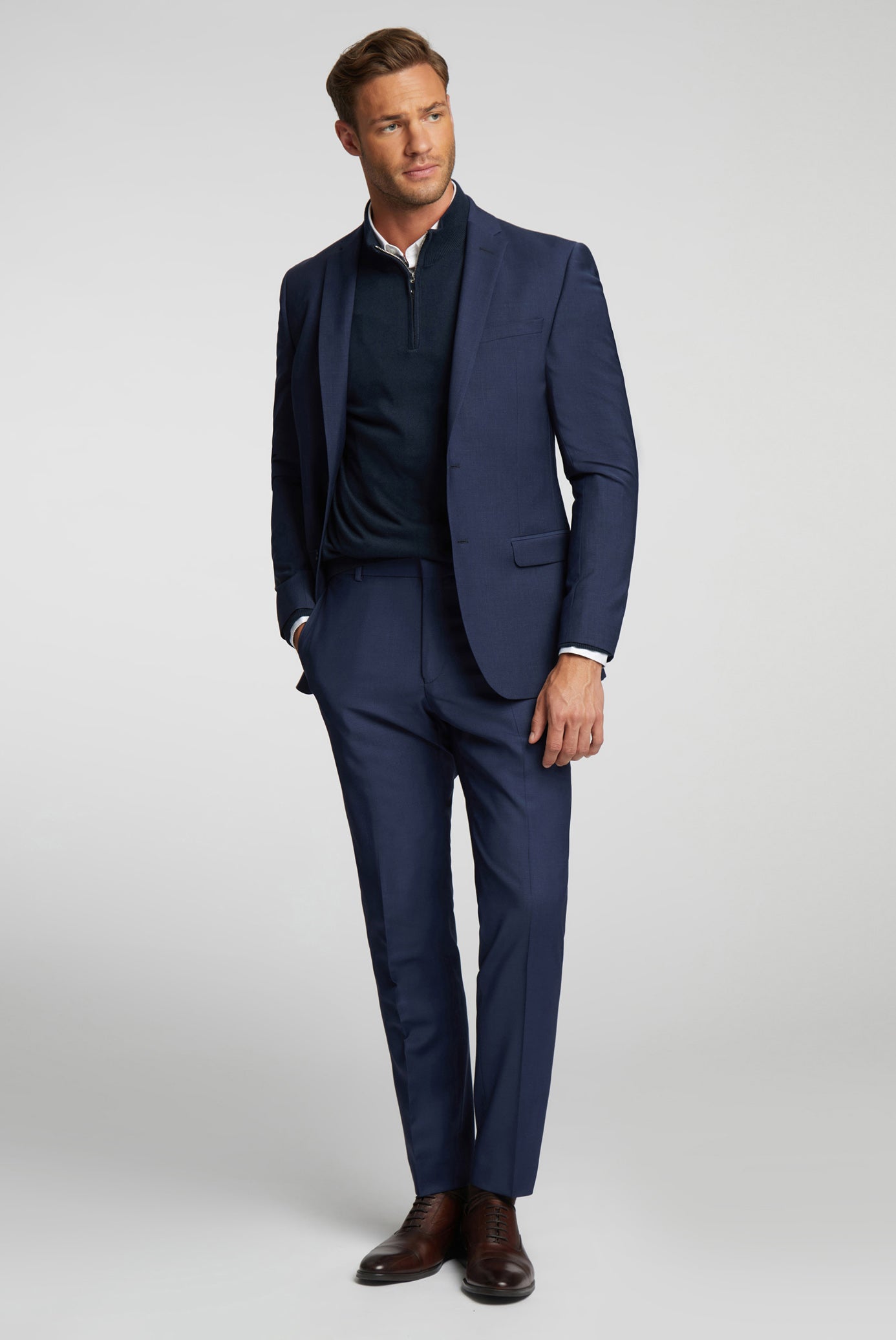 Ted Baker Panama Wool Blend Slim Fit Suit Jacket
