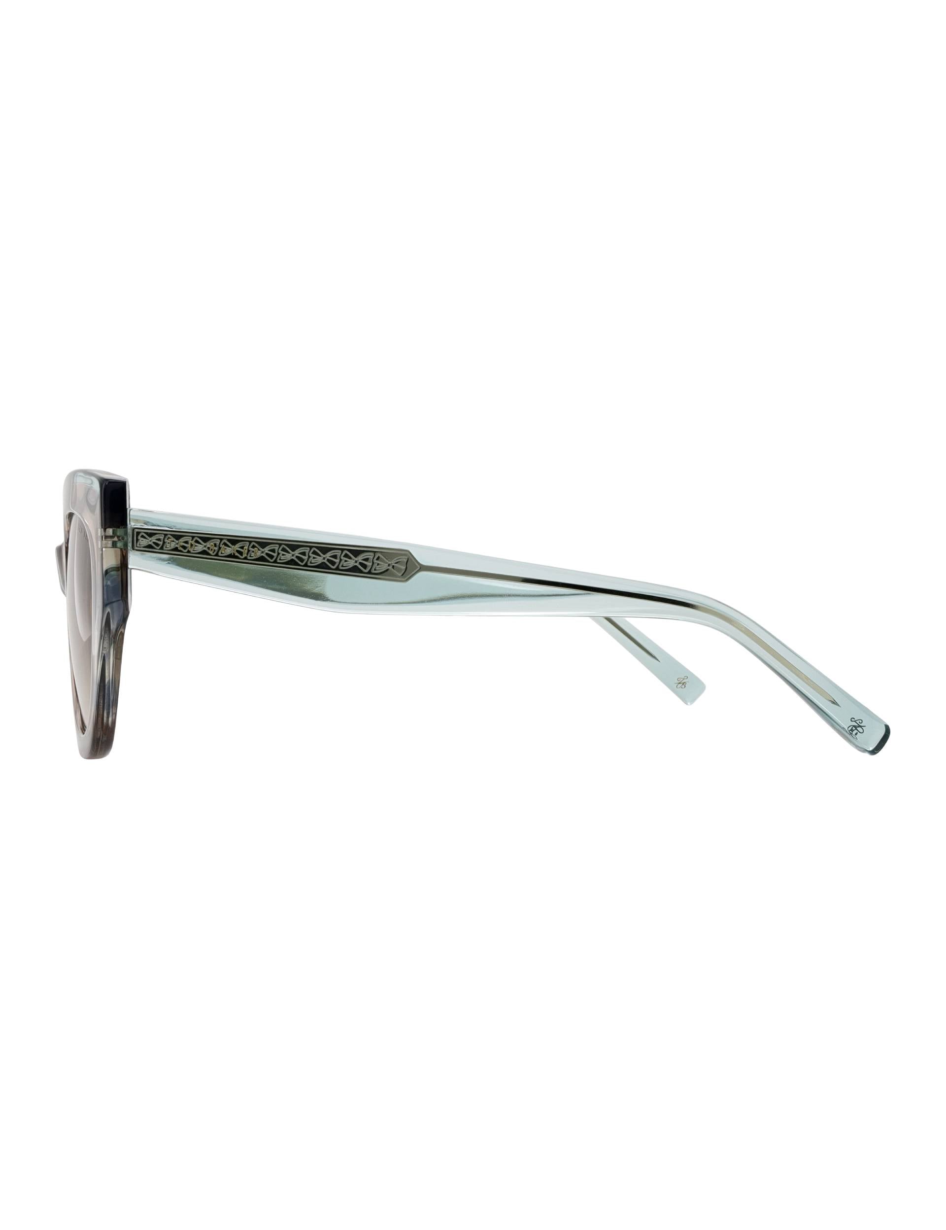 Ted Baker Coral Chunky Cat Eye Acetate Sunglasses Women's