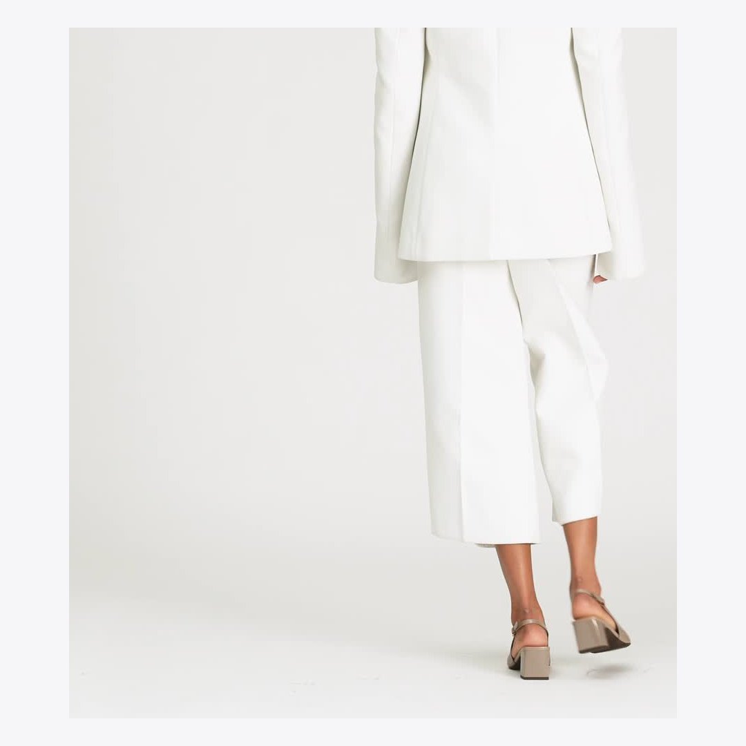 Tory Burch Georgia Slingback ECRU