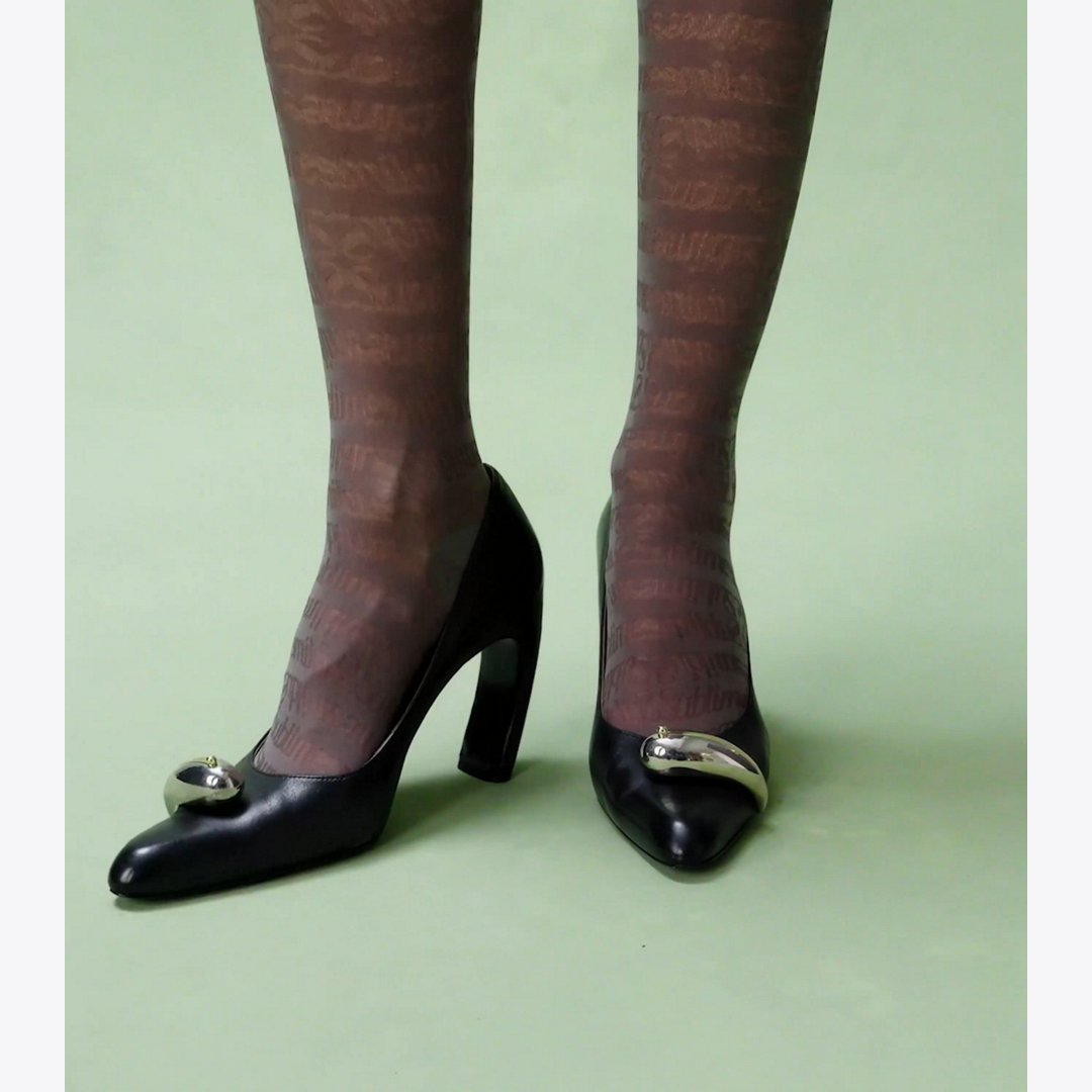 Tory Burch Pierced Pump PERFECT BLACK