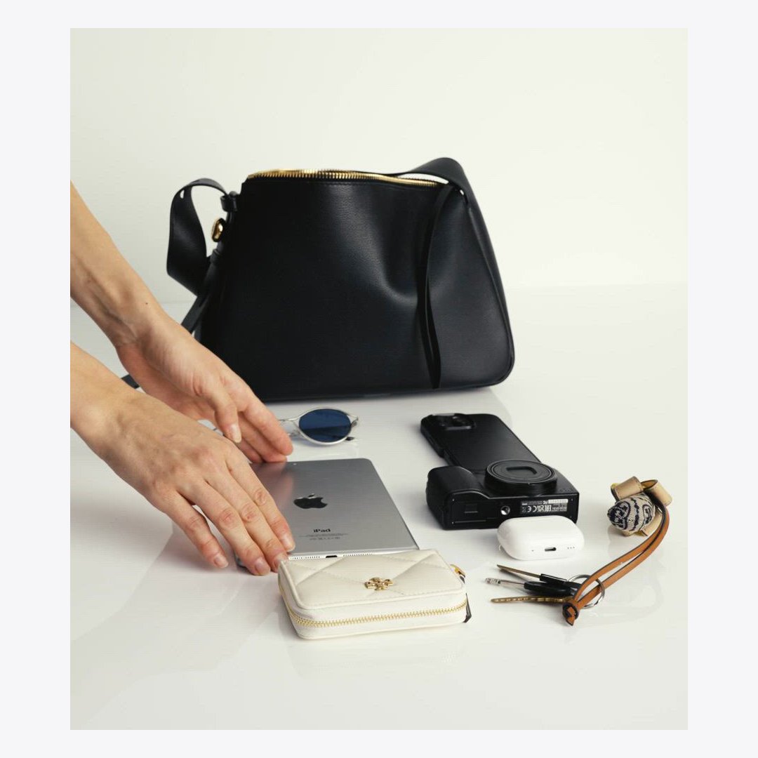 Tory Burch Romy Shoulder Bag Black