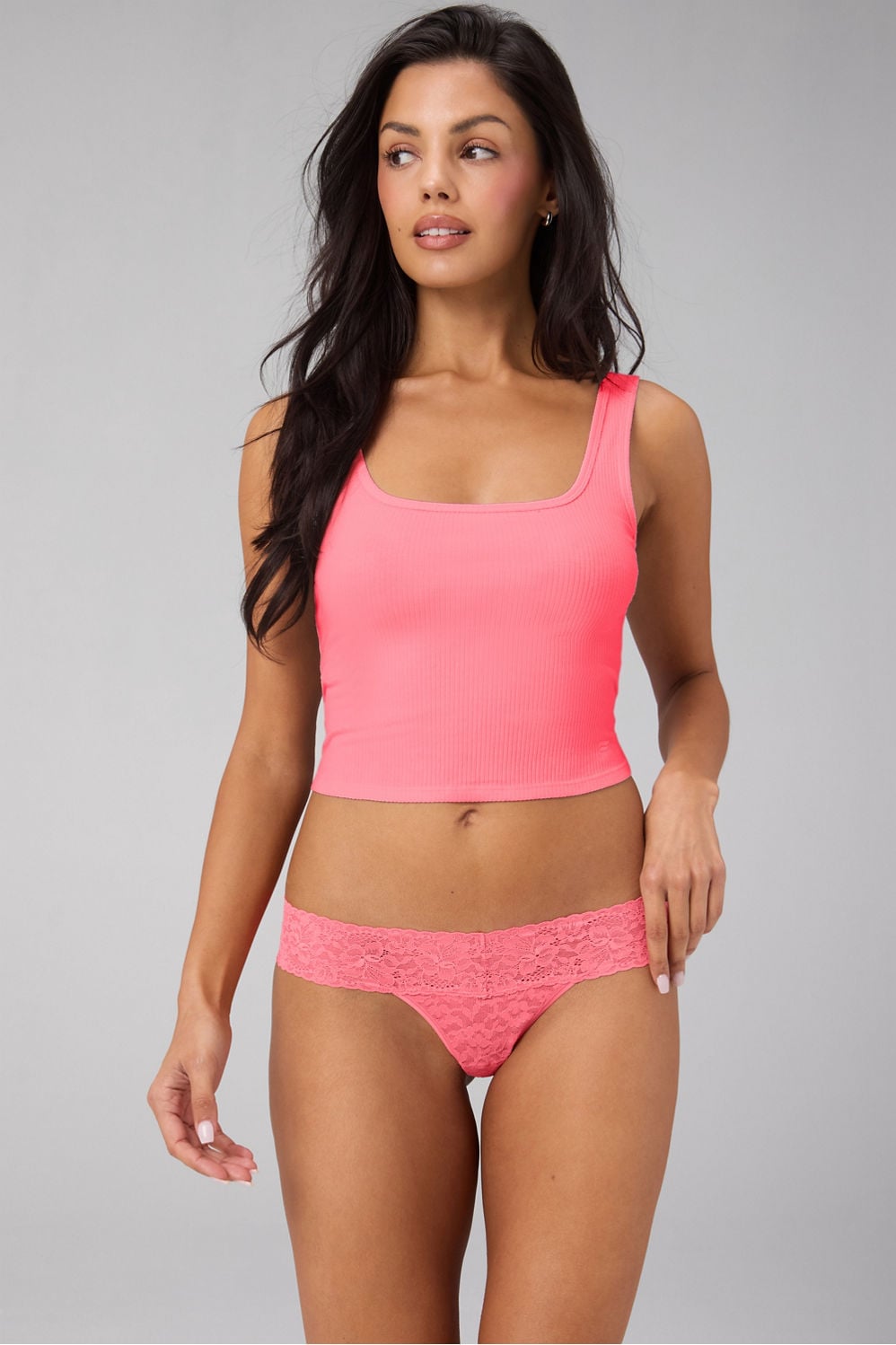 Fabletics Lush Lace Thong