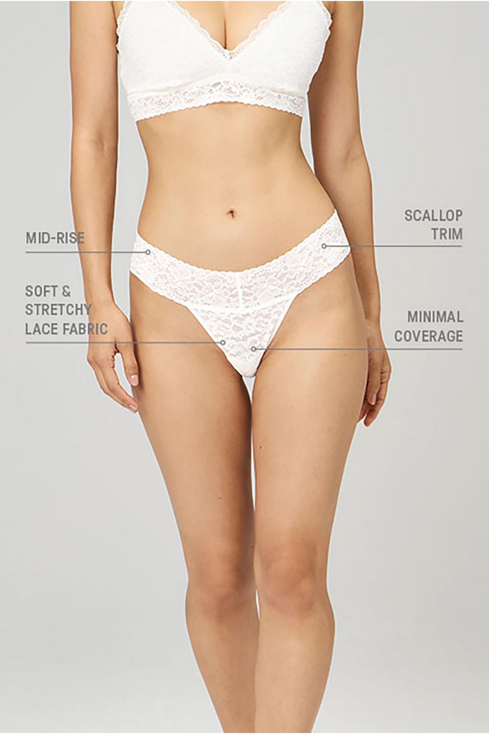 Fabletics Lush Lace Thong