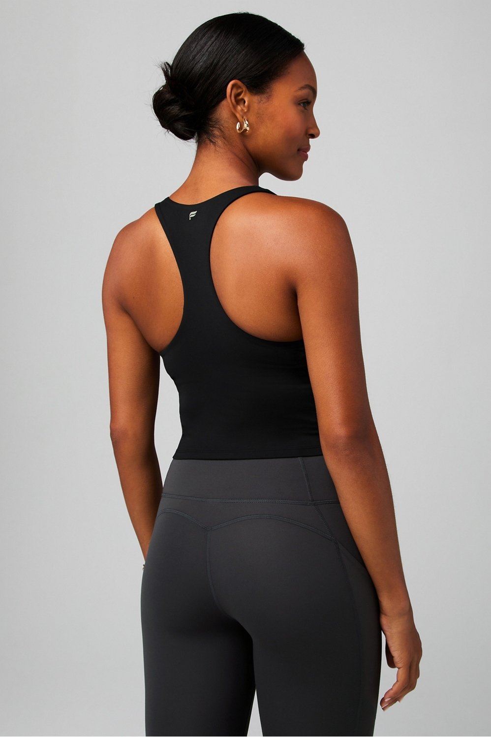 Fabletics Anywhere Cropped Built-In Bra Tank