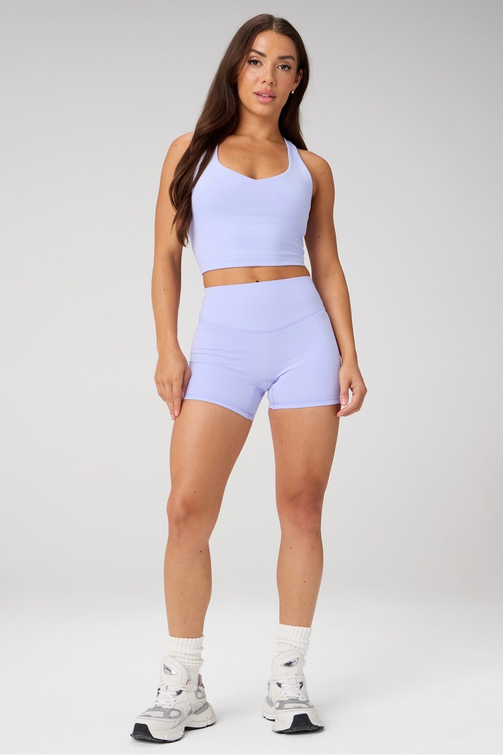 Fabletics Anywhere Cropped Built-In Bra Tank