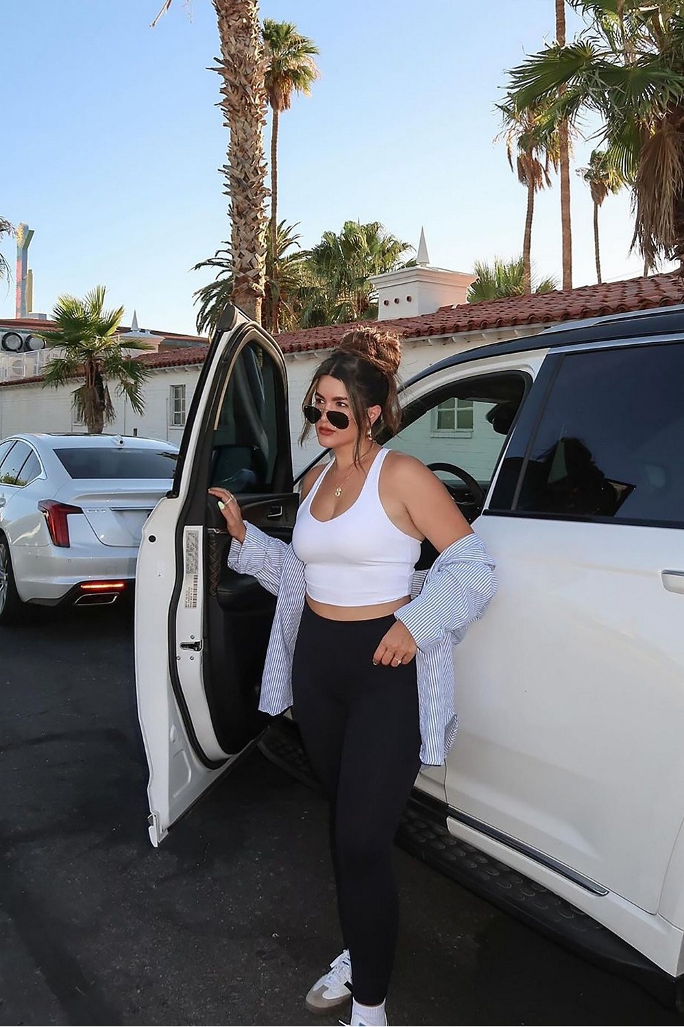 Fabletics Anywhere Cropped Built-In Bra Tank