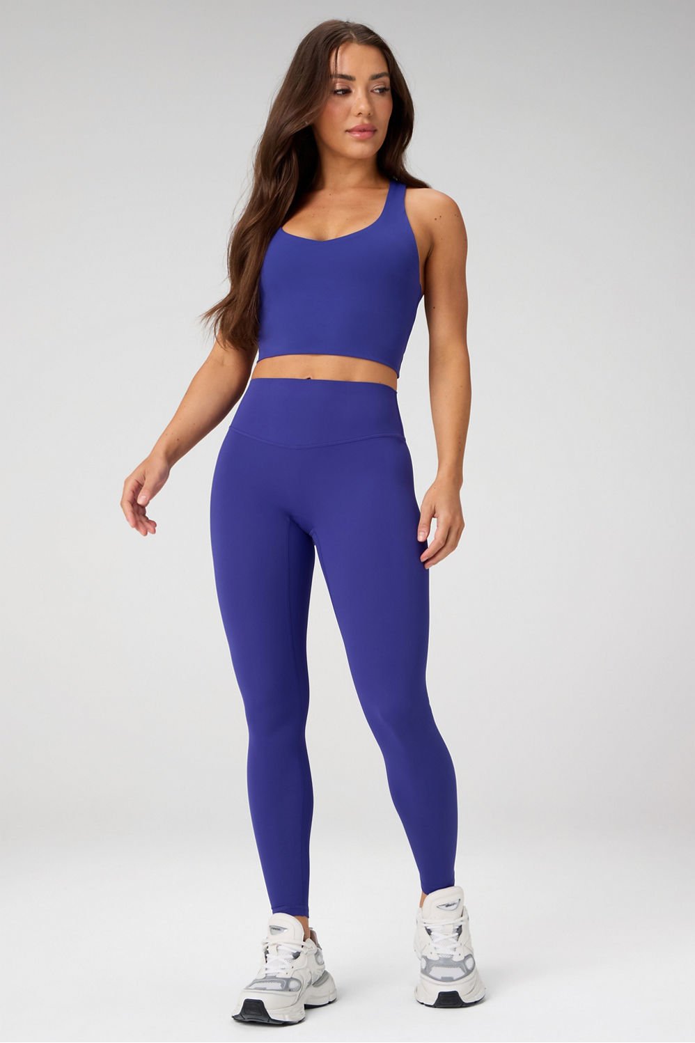 Fabletics Anywhere Cropped Built-In Bra Tank