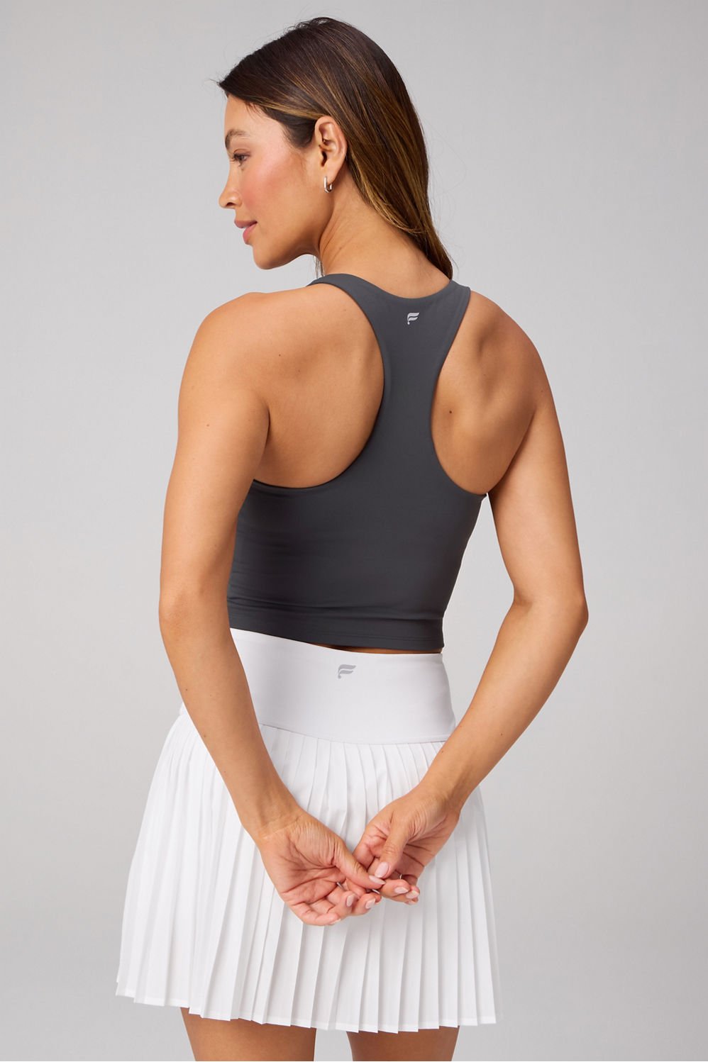 Fabletics Anywhere Cropped Built-In Bra Tank