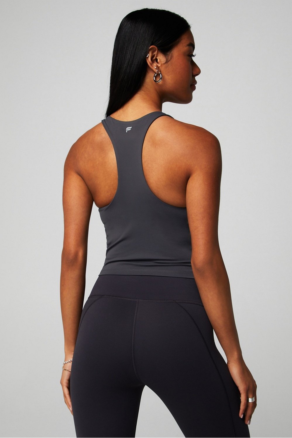 Fabletics Anywhere Cropped Built-In Bra Tank