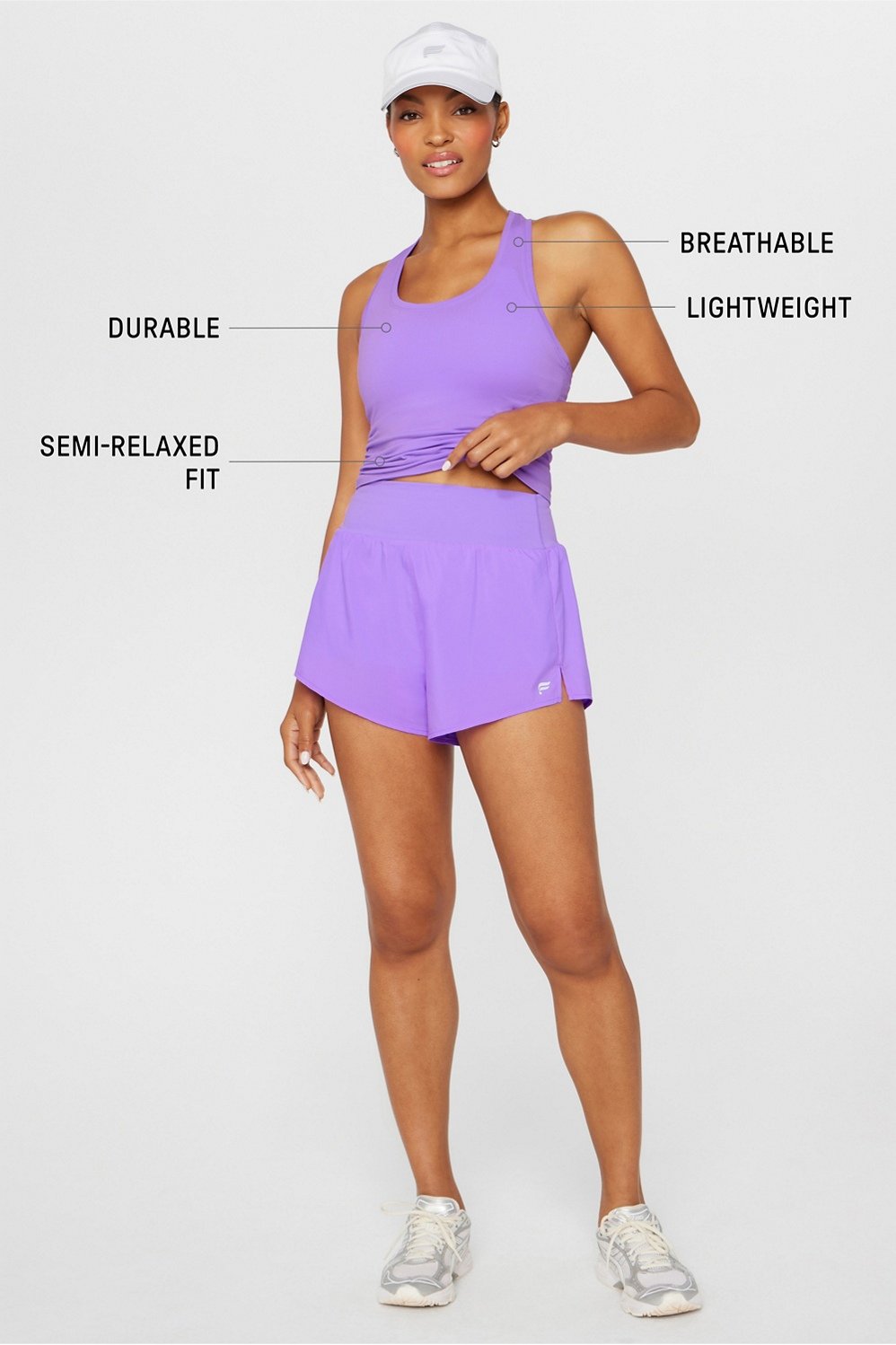 Fabletics Feather Tech+ Racerback Tank