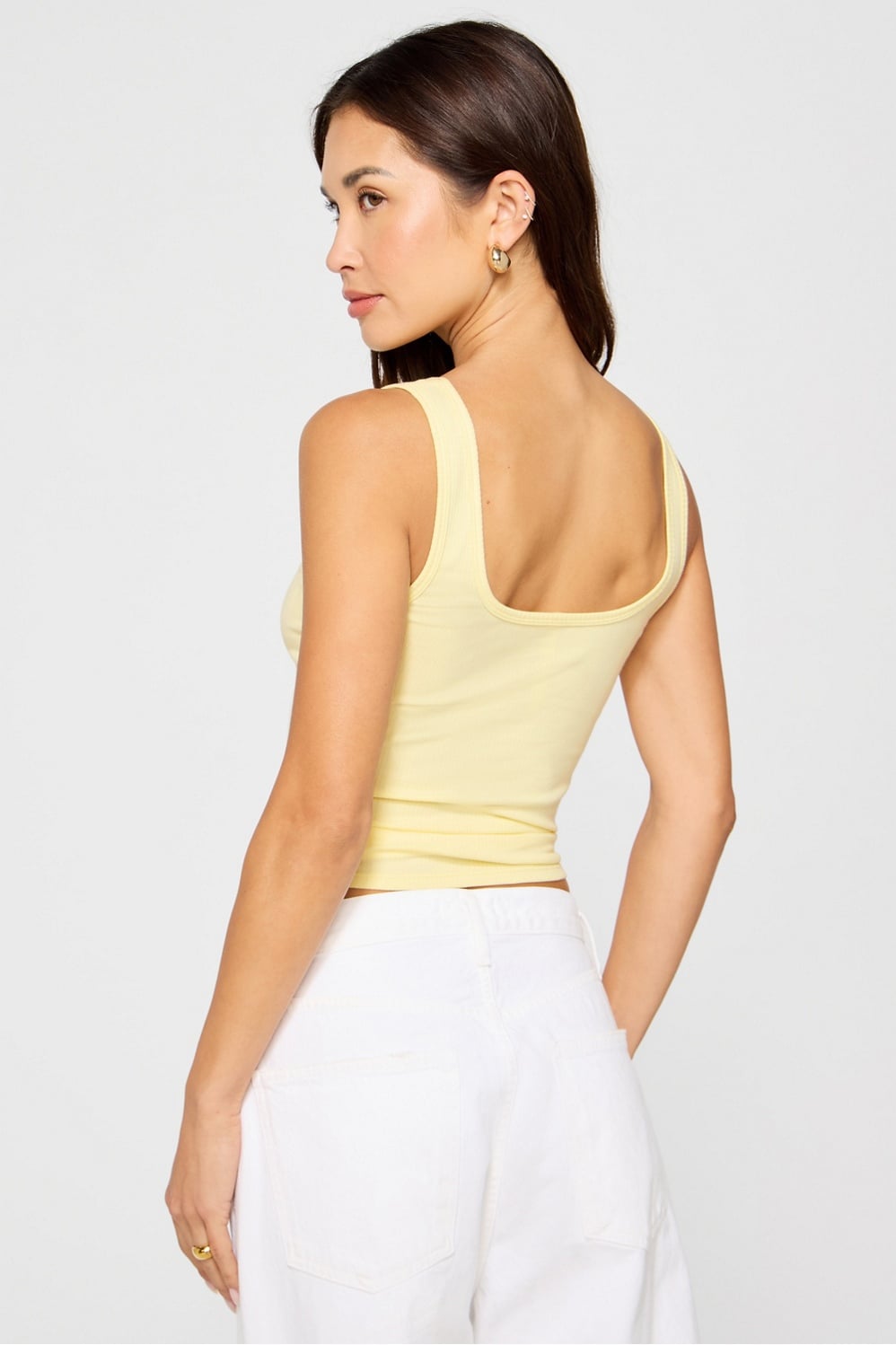 Fabletics Daily Rib Square Neck Tank