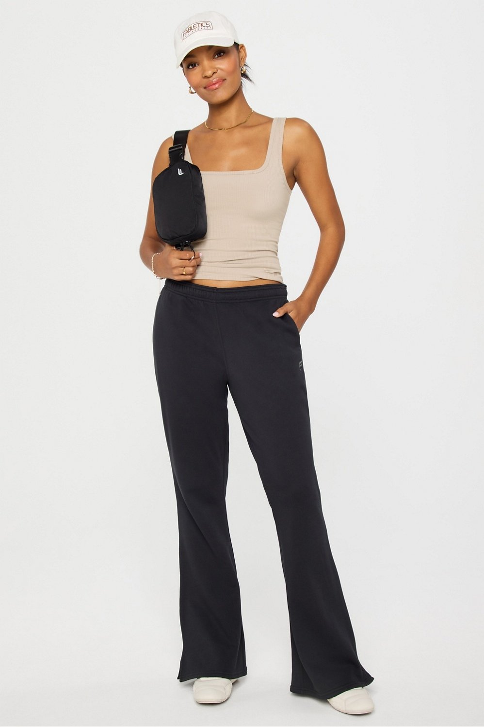 Fabletics Daily Rib Square Neck Tank