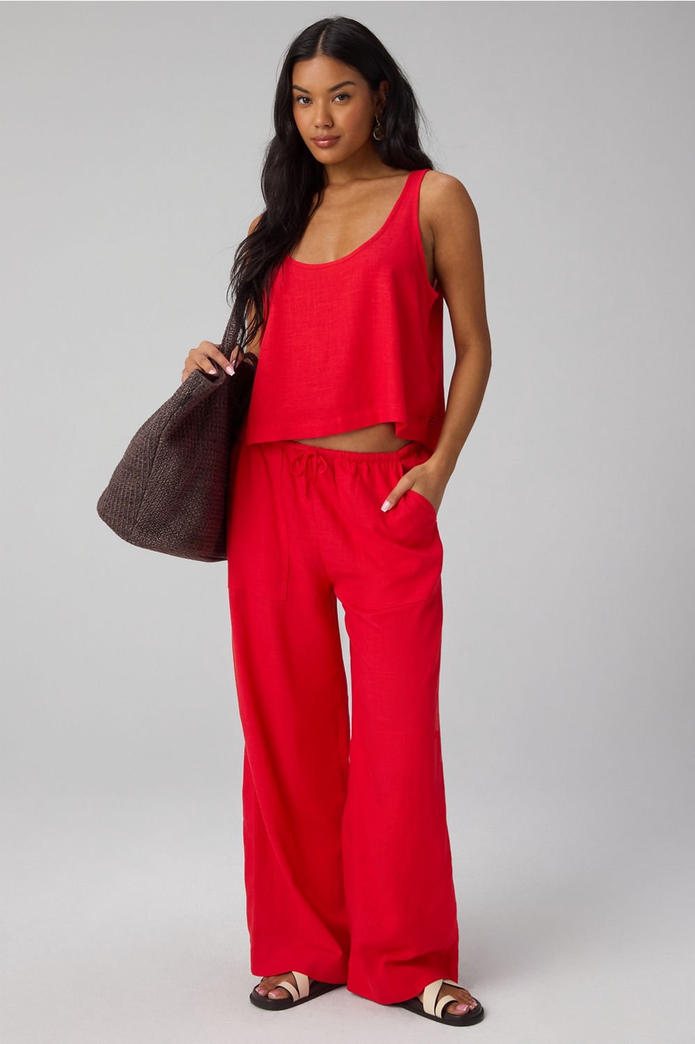 Fabletics Lifestyle Linen Tank
