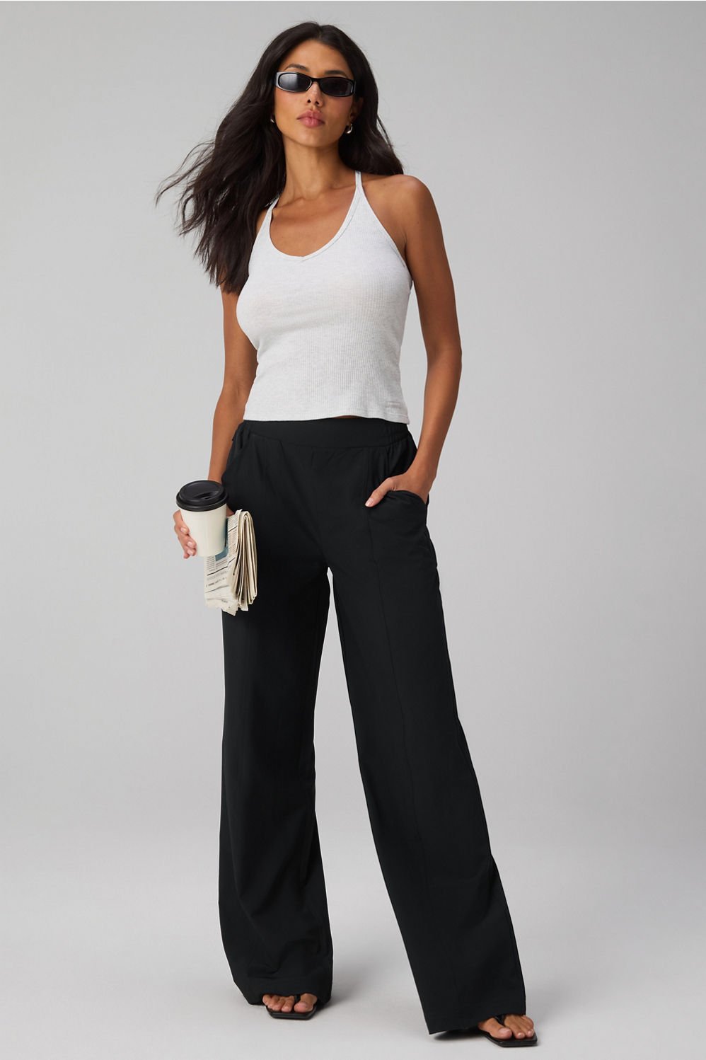 Fabletics Modal Rib V-Neck Tank