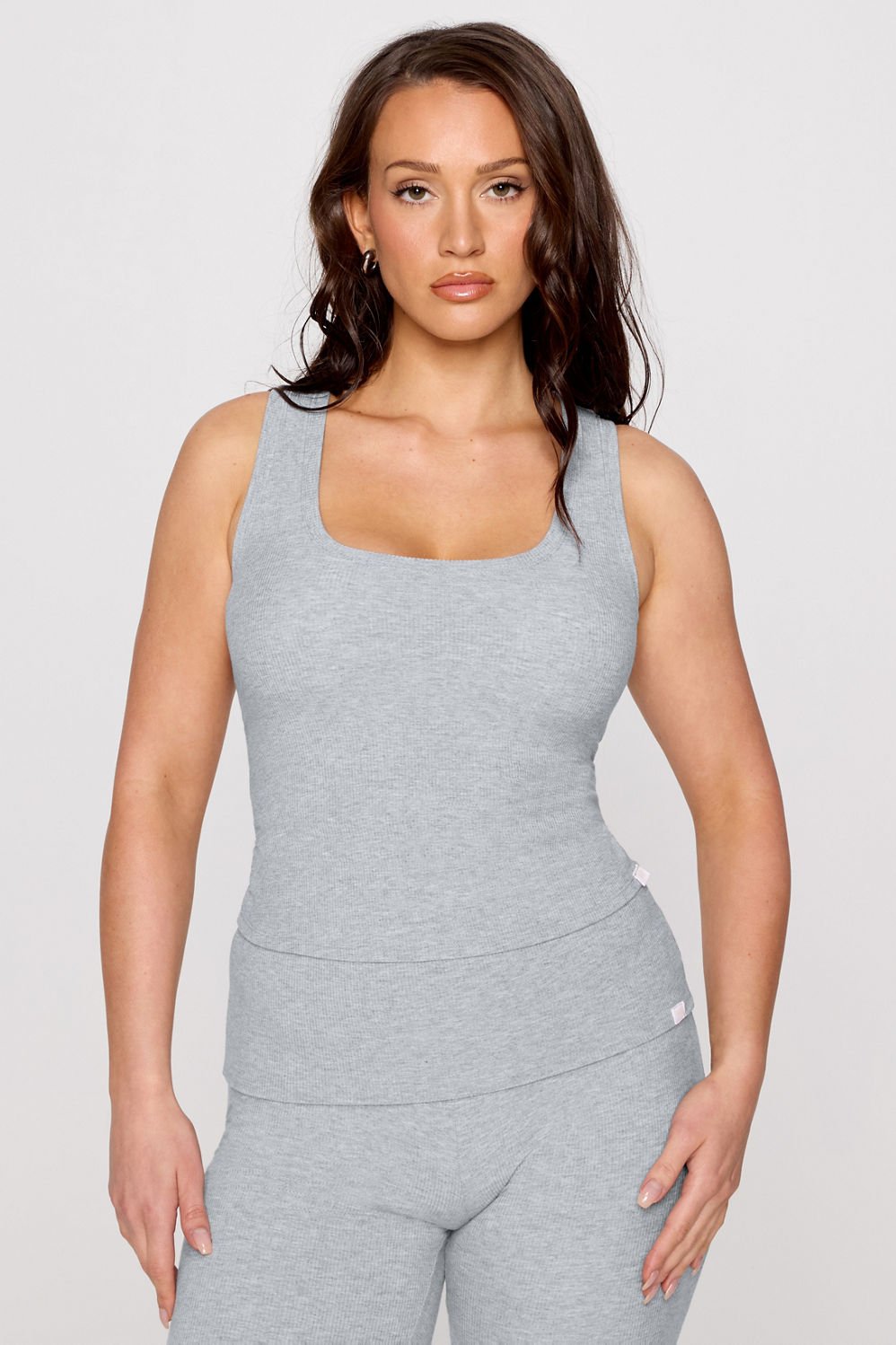Fabletics Soft Rib Cropped Tank