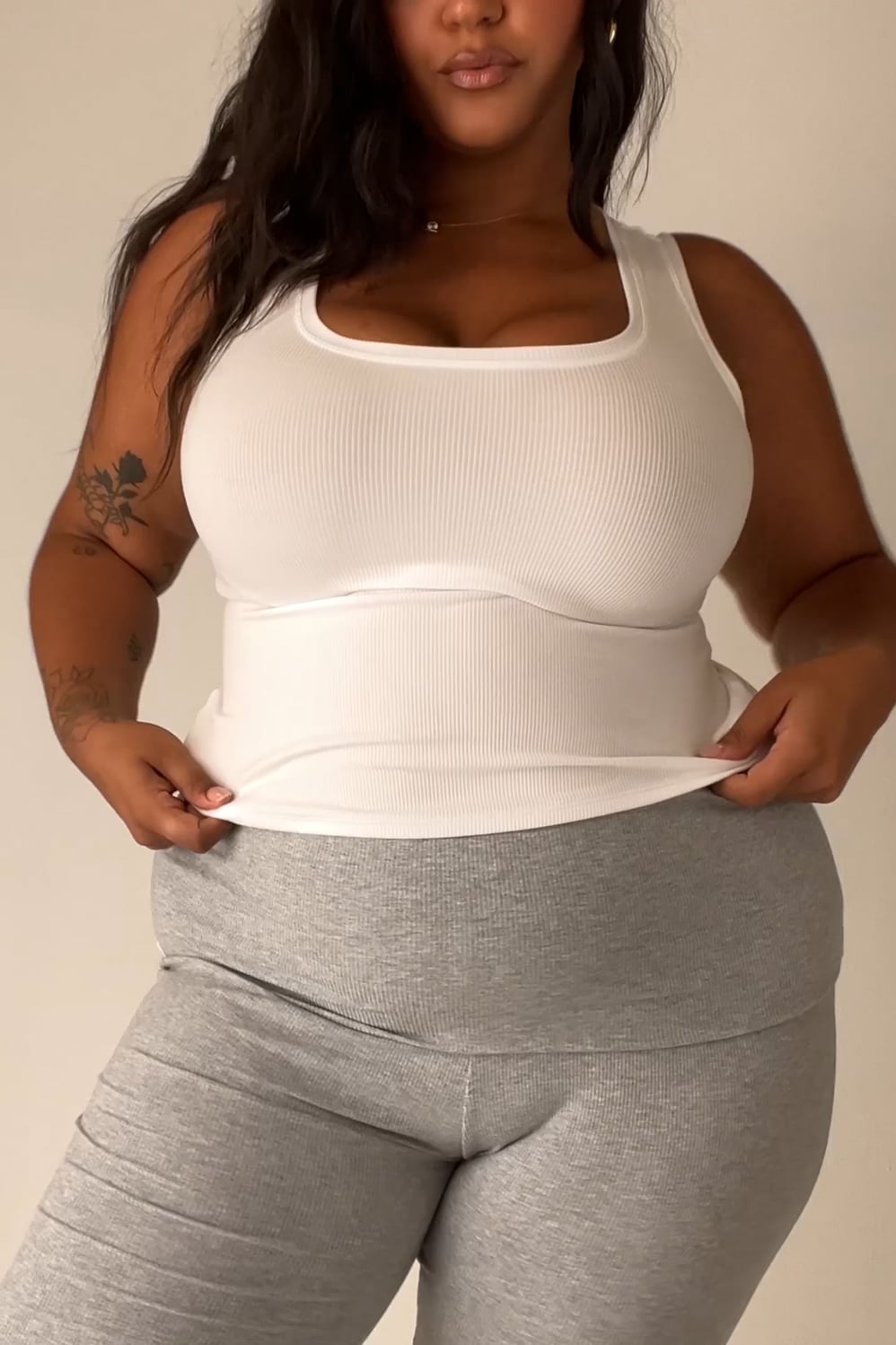 Fabletics Soft Rib Cropped Tank