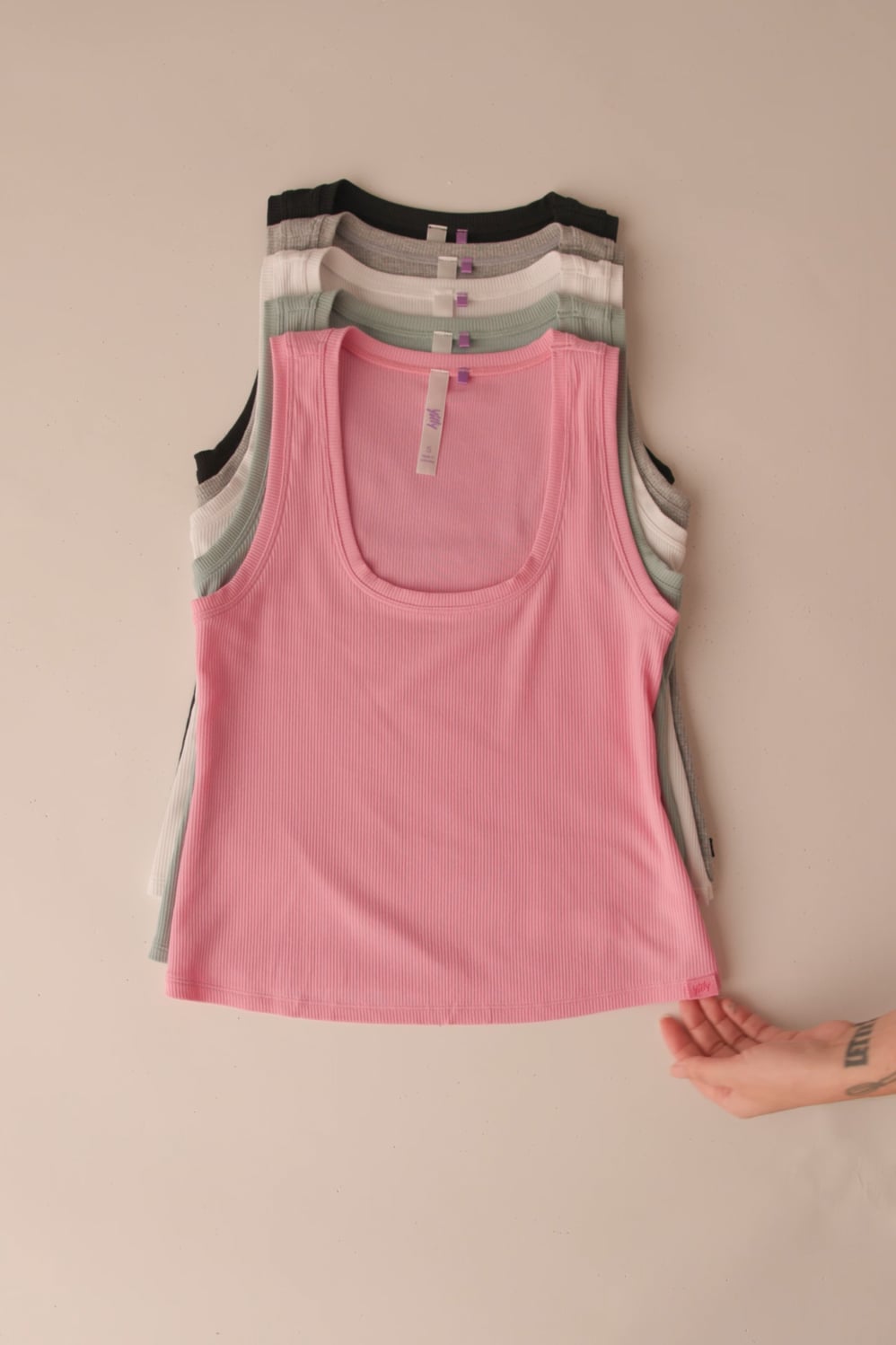 Fabletics Soft Rib Cropped Tank